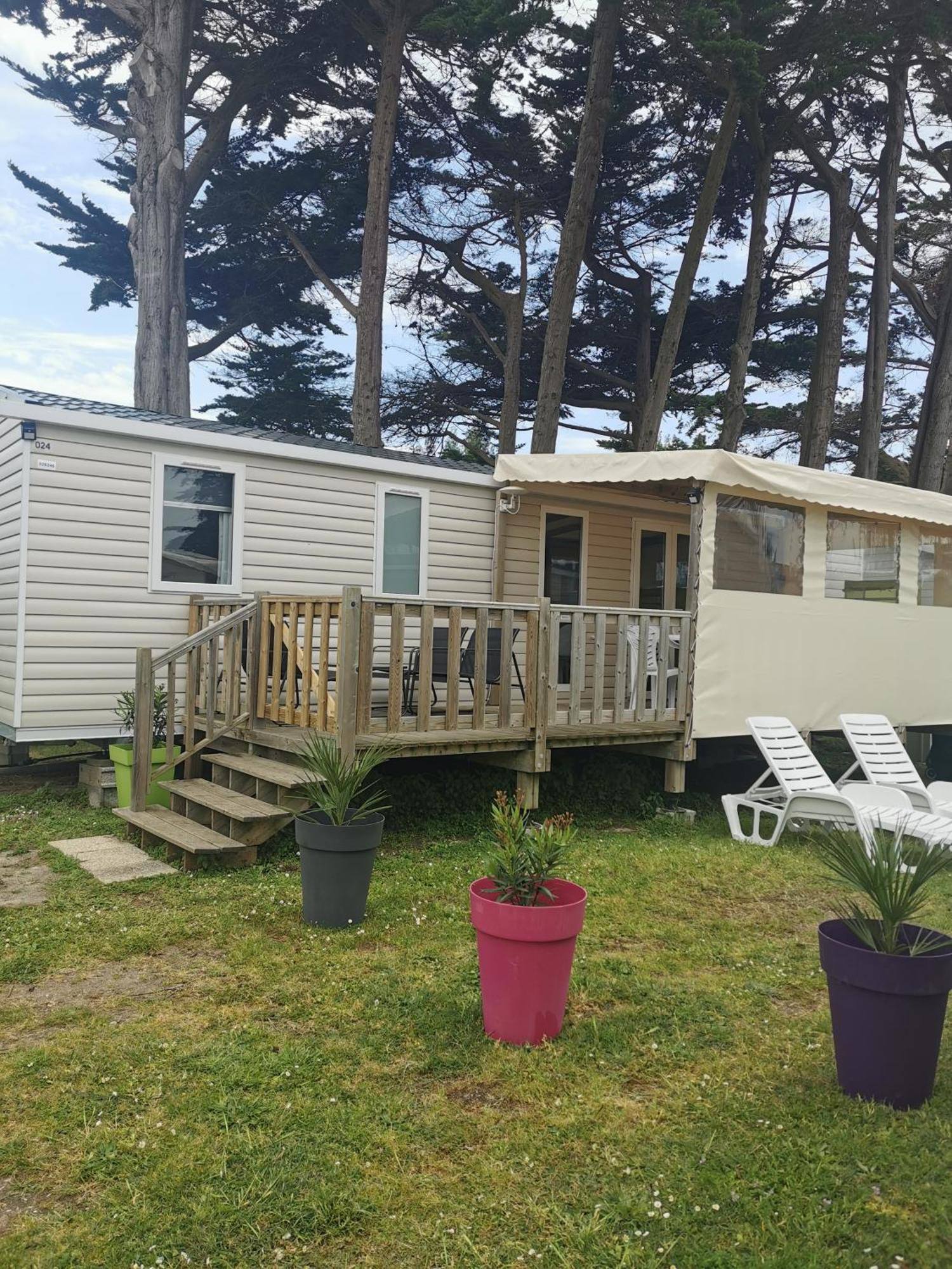 Mobilhome Vue Ocean La Costa Breizha キブロン エクステリア 写真