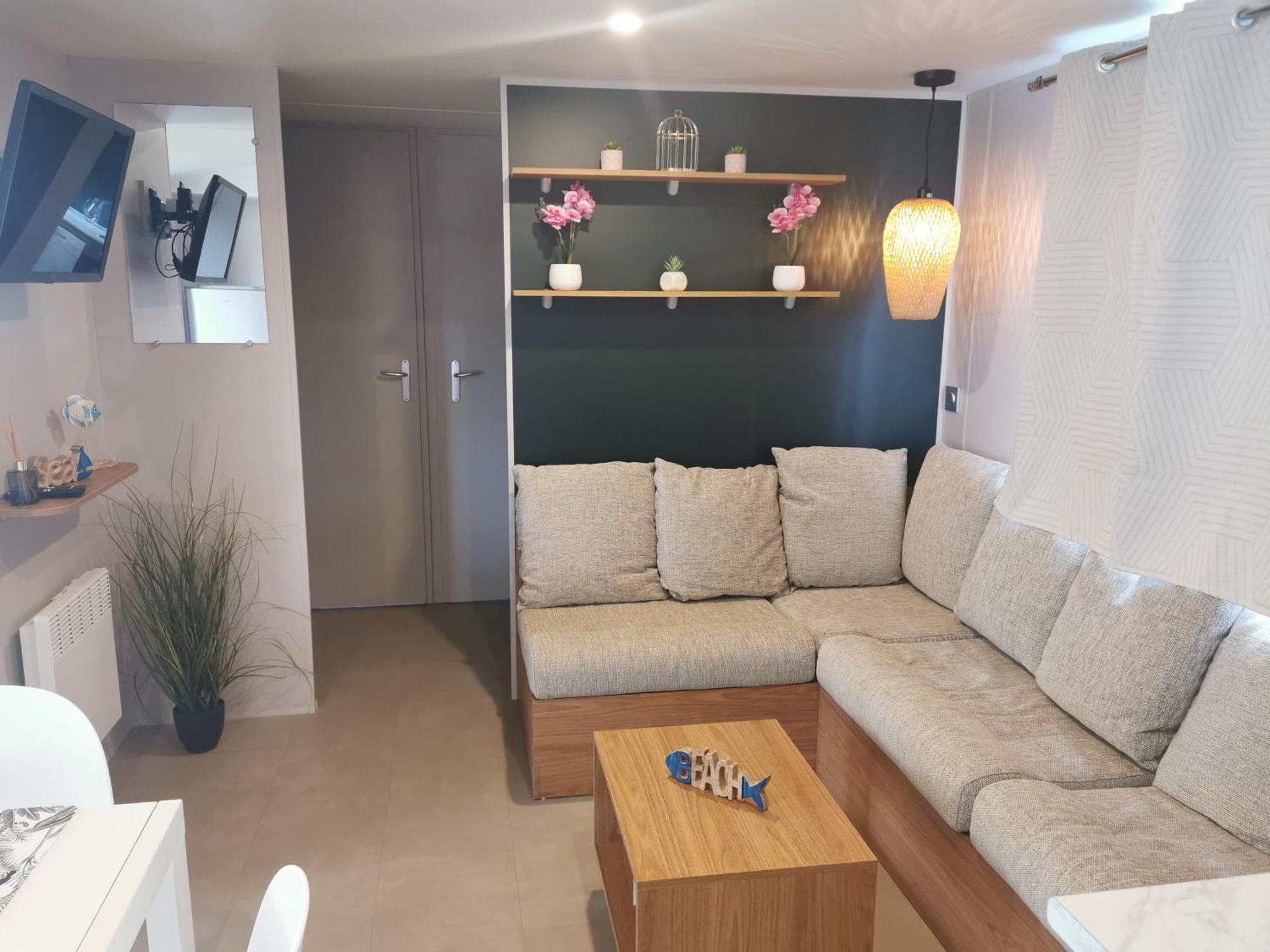 Mobilhome Vue Ocean La Costa Breizha キブロン エクステリア 写真