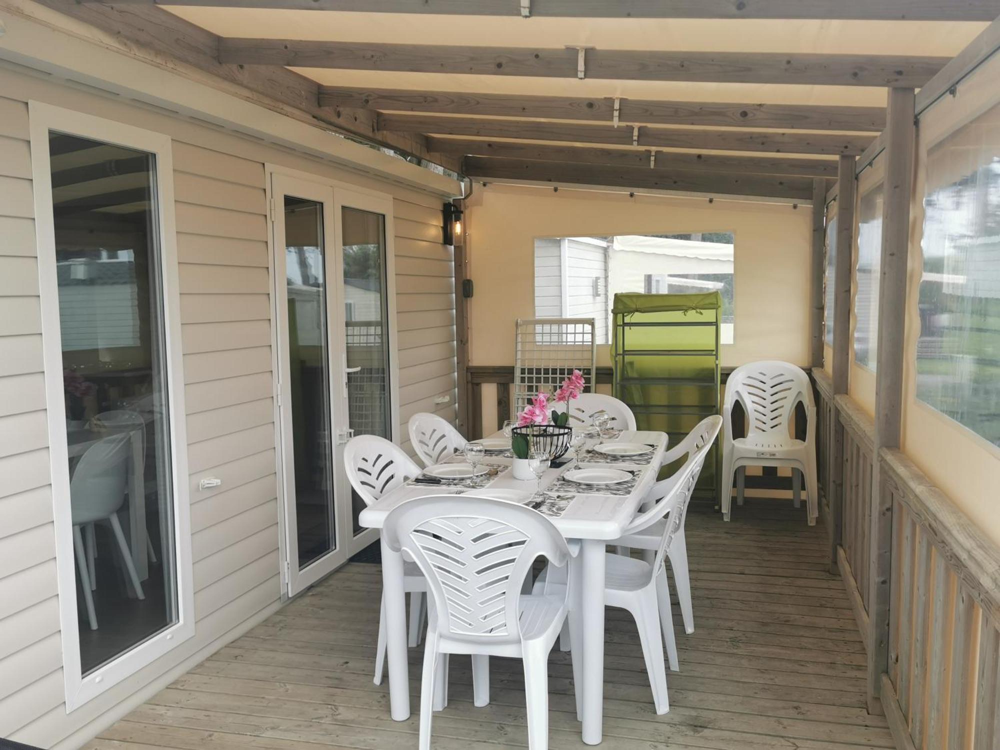 Mobilhome Vue Ocean La Costa Breizha キブロン エクステリア 写真